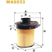 WIX FILTERS Luftfilter WA6033