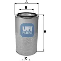 Ufi Luftfilter 27.221.00
