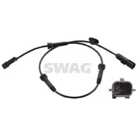 SWAG ABS Sensor Raddrehzahl Vorne Links Vorne Rechts für RENAULT MEGANE II Coupé-Cabriolet (EM0/1) 60 10 2475