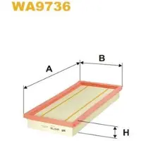 WIX FILTERS Luftfilter WA9736