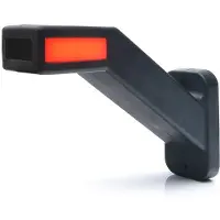 Wasa Umrissleuchte LED 1172L für 12V und 24V, linksseitig, weiß-rot, 240 mm Kabellänge