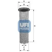 Ufi Luftfilter 2718000 120mm