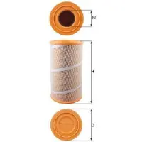 MAHLE ORIGINAL Luftfilter LX 7120