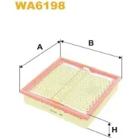 WIX FILTERS Luftfilter WA6198
