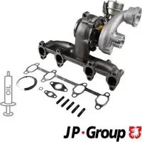 JP GROUP Turbolader 1117403900 für VW Transporter V Bus (7HB, 7HJ, 7EB, 7EJ, 7EF, 7EG, 7HF, 7EC)