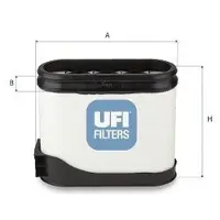 Ufi Luftfilter 27.807.00