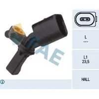 FAE ABS Sensor Raddrehzahl Hinten Rechts für VW POLO (9N) 78010