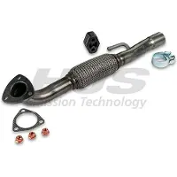 HJS Abgasrohr [Hersteller-Nr. 91111653] für Seat, VW, Skoda