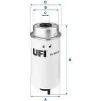 Ufi Kraftstofffilter 24.455.00