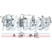 Nissens Klimakompressor 890913
