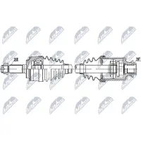 NTY NPW-HD-083 Antriebswelle Vorne Rechts für HONDA CIVIC VIII Hatchback (FN, FK)
