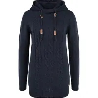 Oxmo Strickpullover OXCable in Blau | Gr.: XS