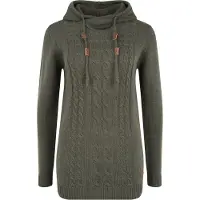Oxmo Strickpullover OXCable in Grau | Gr.: XL