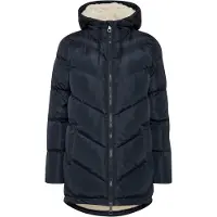 Oxmo OXNaara Damen Steppmantel Wintermantel Winterjacke gefüttert mit hochabschließendem Kragen