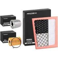 RIDEX Filterset Inspektionspaket Filtersatz passend für MERCEDES-BENZ C-Klasse Limousine (W204) C-Klasse T-modell (S204) E-Klasse Limousine (W212)