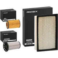 RIDEX Filterset Inspektionspaket Filtersatz für VW Golf VII Schrägheck (5G1, BQ1, BE1, BE2) GOLF VI (5K1) Passat Variant (3G5, CB5) Golf VII Variant