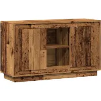 vidaXL Sideboard Altholz-Optik 102x35x60 cm Holzwerkstoff
