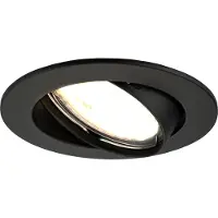 LEDVION LED Einbaustrahler Rund Weiss 3W dimmbar Warmweiss