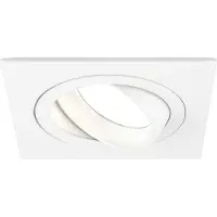 LEDVION LED Einbaustrahler Weiss 3W dimmbar Warmweiss
