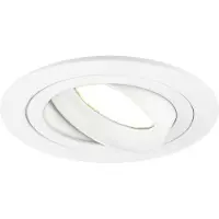 LEDVION LED Einbaustrahler Rund Weiss 3W dimmbar Neutralweiss