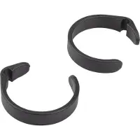 Jagwire Clip Ringe Universal Schwarz - saubere Kabelführung am E-Bike.