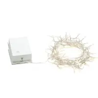 Konstsmide 3728-103, Leichte Dekorationskette, Transparent, Kunststoff, Umgebung, Universal, IP44