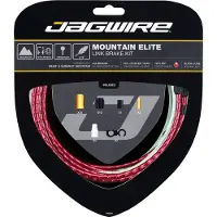 Jagwire Mountain Elite Link-Bremssatz – rot