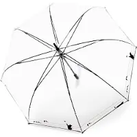 Knirps Regenschirm C.760 Stick Transparent Play