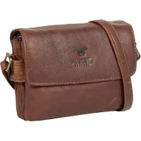 Mustang Leder Umhängetasche Catania Crossbody Brown braun