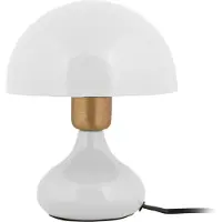 Leitmotiv - Tischleuchte Binc - Weiß - 17.5x17.5x23cm Tischlampe - Nachttischlampe, Wohnzimmer, Schlafzimmer
