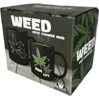Mad Monkey Tasse "High Life Weed" - mit Farbwechsel