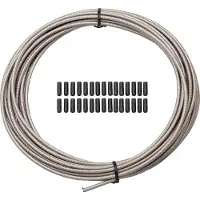Powertools Jagwire Schaltgehäuse 4,5 mm Lex-Sl Slick-Lube (10 m) – Titan