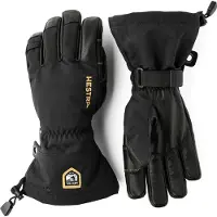 Hestra Army Leather Gore-tex - 5 Finger black/black (100100) 8