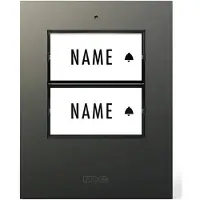 M-E Modern-Electronics Bell-502 TX-EG Funk-Klingeltaster 2-Familienhaus