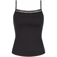 Sloggi Spaghetti Top GO Ribbed | Grösse: XL | Farbe: Schwarz