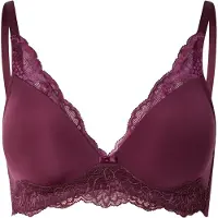 Triumph BH ohne Bügel Amourette Charm 10214457 Dunkelrot