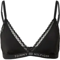 Tommy Hilfiger Bralette-BH UW0UW04242 Schwarz
