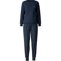 Calida Schlafanzug "Sweet Dreams" 2 tlg. Langarm, Rundhals, Interlock-Qualität, weich, bequem