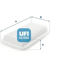Ufi Luftfilter TOYOTA,SUBARU,LOTUS 30.289.00 178010D020,1780122020,SU00300319 Motorluftfilter,Filter für Luft 16546BJ000,178010D010,178010D011