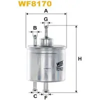 WIX FILTERS Kraftstofffilter WF8170