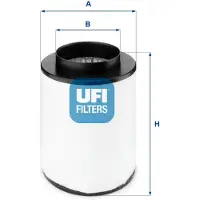 Ufi Luftfilter 27.B54.00