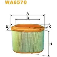 WIX FILTERS Luftfilter WA6570