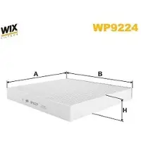 WIX FILTERS Filter, Innenraumluft WP9224