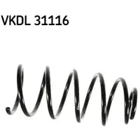 Skf Fahrwerksfeder VKDL 31116 für VW Seat Vento Golf III Variant Bora I Lupo