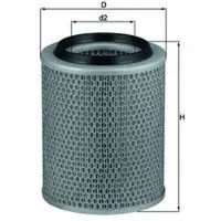 MAHLE ORIGINAL Luftfilter LX 498