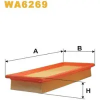 WIX FILTERS Luftfilter WA6269