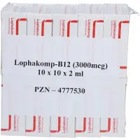 Kvp Lophakomp B12 3.000 µg Injektionslösung 100x2 ml