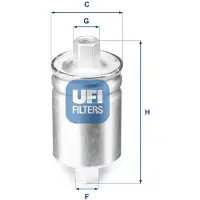 Ufi Luftfilter 30.621.00