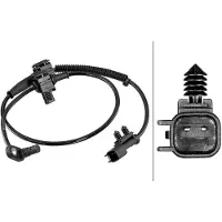 Hella Sensor Raddrehzahl 2-polig Hall 835 mm Kabel für u.a. CHEVROLET SILVERADO