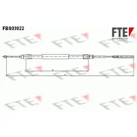 FTE Seilzug, Feststellbremse 9250111